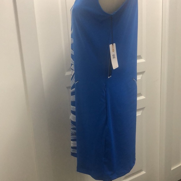 This is a teal dress brand, new blue and white - Picture 2 of 3